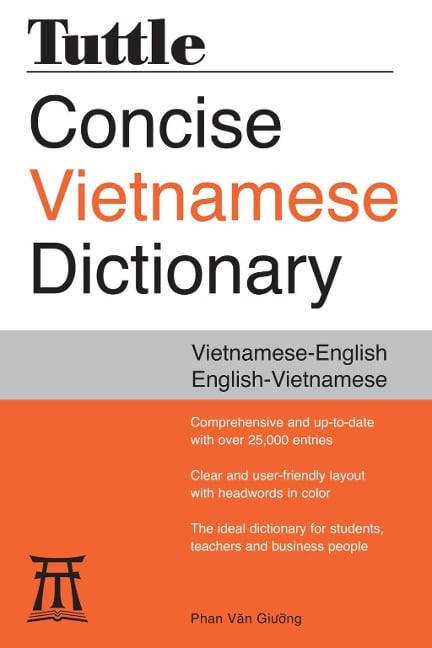 Tuttle Concise Vietnamese Dictionary - Phan Van Giuong