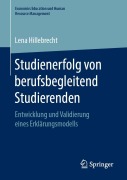 Cover-Bild zum Titel 'Studienerfolg von berufsbegleitend Studierenden' von 'Lena Hillebrecht'