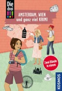 Cover-Bild zum Titel 'Die drei !!!, Wien, Amsterdam und ganz viel Krimi' von 'Jule Ambach, Mira Sol'
