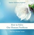 How to Solve Our Human Problems: The Four Noble Truths - Geshe Kelsang Gyatso