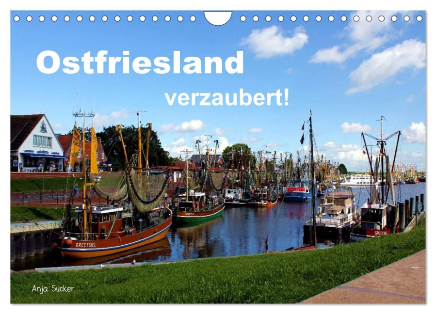 Ostfriesland verzaubert! (Wandkalender 2026 DIN A4 quer), CALVENDO Monatskalender - Anja Sucker