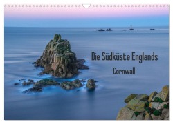 Cover-Bild zum Titel 'Die Südküste Englands - Cornwall (Wandkalender 2027 DIN A3 quer), CALVENDO Monatskalender' von 'Harald Söhngen'