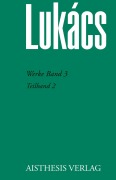 Cover-Bild zum Titel 'Werke Band 3' von 'Georg Lukács'
