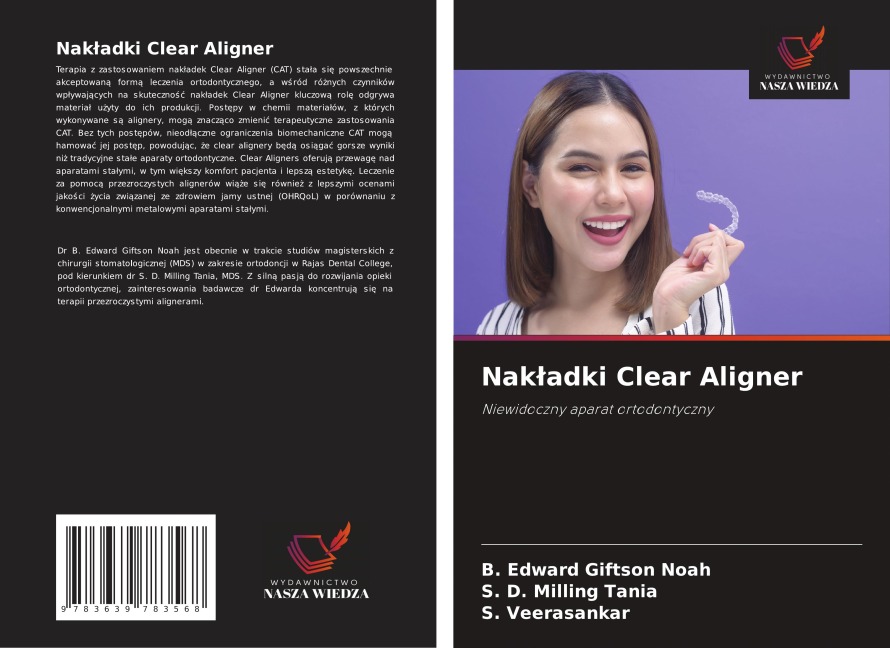 Nak¿adki Clear Aligner - B. Edward Giftson Noah, S. D. Milling Tania, S. Veerasankar