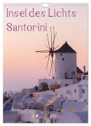 Cover-Bild zum Titel 'Insel des Lichts - Santorini (Wandkalender 2026 DIN A4 hoch), CALVENDO Monatskalender' von 'Thomas Klinder'