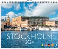 Burde Wandkalender Stockholm 2024 - 
