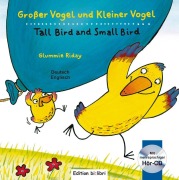 Cover-Bild zum Titel 'Großer Vogel und Kleiner Vogel. Kinderbuch Deutsch-Englisch mit Audio-CD' von 'Glummie Riday'