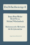 Cover-Bild zum Titel 'Mathematische Methoden der Kryptoanalyse' von 'Franz-Peter Heider'