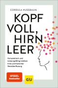 Cover-Bild zum Titel 'Kopf voll, Hirn leer' von 'Cordula Nussbaum'