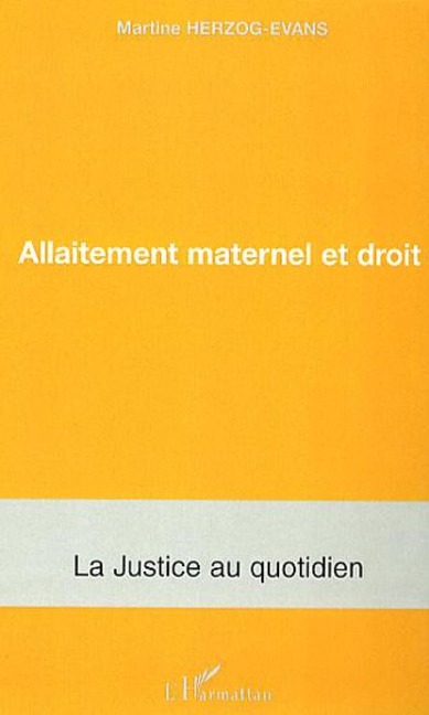 Allaitement maternel et droit - Martine Herzog-Evans