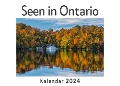Seen in Ontario (Wandkalender 2024, Kalender DIN A4 quer, Monatskalender im Querformat mit Kalendarium, Das perfekte Geschenk) - Anna Müller