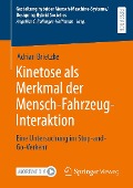 Cover-Bild zum Titel 'Kinetose als Merkmal der Mensch-Fahrzeug-Interaktion' von 'Adrian Brietzke'