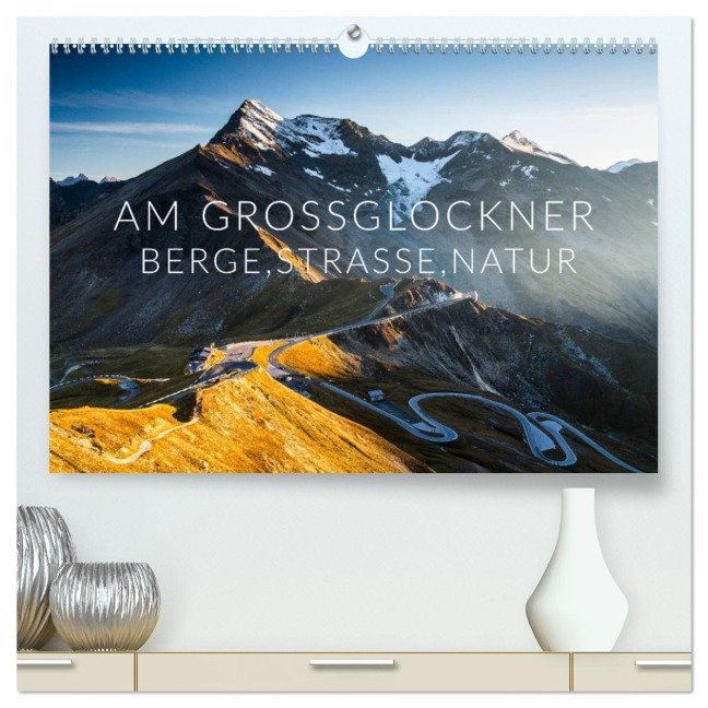 Am Großglockner. Berge, Straße, Natur (hochwertiger Premium Wandkalender 2026 DIN A2 quer), Kunstdruck in Hochglanz - Mikolaj Gospodarek