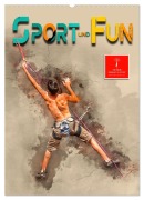 Cover-Bild zum Titel 'Sport und Fun (Wandkalender 2026 DIN A2 hoch), CALVENDO Monatskalender' von 'Peter Roder'