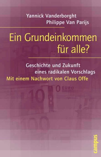 Ein Grundeinkommen für alle? - Yannick Vanderborght, Philippe Van Parijs
