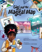 Cover-Bild zum Titel 'Gigi and Her Magical Map' von 'Branlyn Dirmia Mosby'