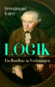 Cover-Bild zum Titel 'Logik - Ein Handbuch zu Vorlesungen' von 'Immanuel Kant'