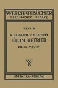 Cover-Bild zum Titel 'Öl im Betrieb' von 'K. Krekeler, P. Beuerlein'