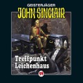Cover-Bild zum Titel 'Treffpunkt Leichenhaus' von 'Jason Dark'