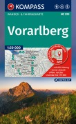 Cover-Bild zum Titel 'KOMPASS Wanderkarten-Set 292 Vorarlberg (2 Karten) 1:50.000' von ''