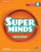 Cover-Bild zum Titel 'Super Minds Level 4 Teacher's Book with Digital Pack Special Edition' von 'Melanie Williams, Herbert Puchta, Peter Lewis Jones, Gunter Gemgross'