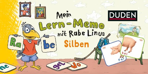 Mein Lern-Memo mit Rabe Linus - Silben - Dorothee Raab