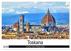 Cover-Bild zum Titel 'Toskana - Immer eine Reise wert (Wandkalender 2026 DIN A3 quer), CALVENDO Monatskalender' von 'Andreas Berger'