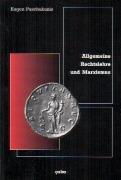 Cover-Bild zum Titel 'Allgemeine Rechtslehre und Marxismus' von 'Eugen Paschukanis'