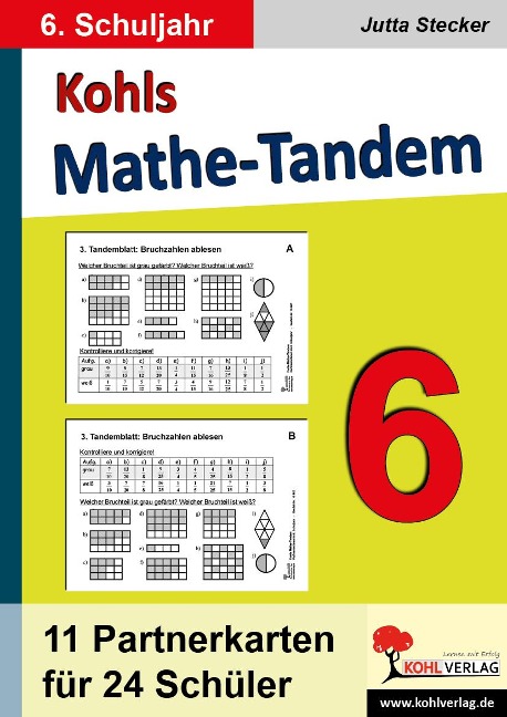 Kohls Mathe-Tandem / Klasse 6 - Jutta Stecker
