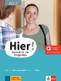 Cover-Bild zum Titel 'Hier! A2.2 - Hybride Ausgabe allango. Kurs- und Übungsbuch mit Audios und Videos inklusive Lizenzschlüssel allango (24 Monate)' von ''