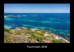 Cover-Bild zum Titel 'Trauminseln 2026 Fotokalender DIN A3' von 'Tobias Becker'