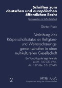 Cover-Bild zum Titel 'Verleihung des Körperschaftsstatus an Religions- und Weltanschauungsgemeinschaften in einer multikulturellen Gesellschaft' von 'Gunter Fleck'