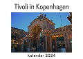 Tivoli in Kopenhagen (Wandkalender 2024, Kalender DIN A4 quer, Monatskalender im Querformat mit Kalendarium, Das perfekte Geschenk) - Anna Müller