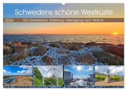 Cover-Bild zum Titel 'Schwedens schöne Westküste (Wandkalender 2026 DIN A2 quer), CALVENDO Monatskalender' von 'Christa Kramer'