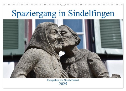 Spaziergang in Sindelfingen (Wandkalender 2025 DIN A3 quer), CALVENDO Monatskalender - Nicola Furkert