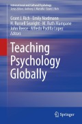 Cover-Bild zum Titel 'Teaching Psychology Globally' von ''