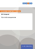 Cover-Bild zum Titel 'Kontraktmanagement' von 'M. Westphal'