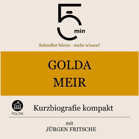 Golda Meir: Kurzbiografie kompakt - Jürgen Fritsche, Minuten, Minuten Biografien