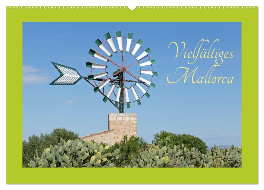 Vielfältiges Mallorca (Wandkalender 2026 DIN A2 quer), CALVENDO Monatskalender - Siegfried Kuttig