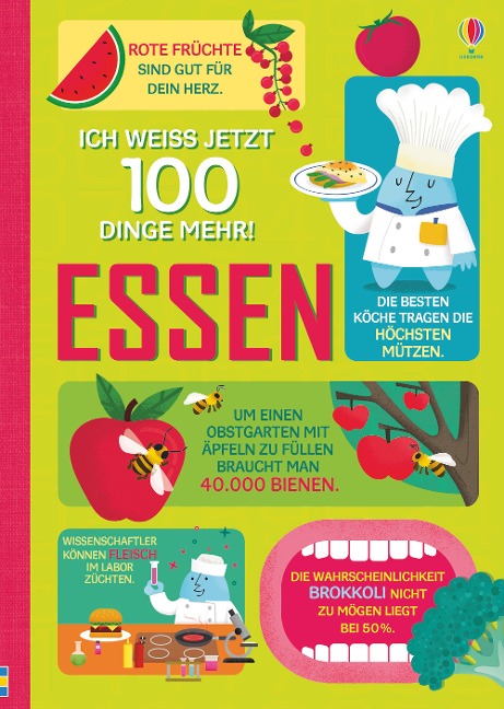 Ich weiß jetzt 100 Dinge mehr! Essen - Rachel Firth, Sam Baer, Rose Hall, Alice James, Jerome Martin