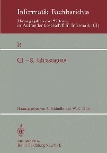Cover-Bild zum Titel 'GI - 8. Jahrestagung' von ''