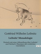 Cover-Bild zum Titel 'Leibnitz' Monadologie' von 'Gottfried Wilhelm Leibnitz'