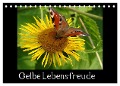 Gelbe Lebensfreude (Tischkalender 2025 DIN A5 quer), CALVENDO Monatskalender - Sven Herkenrath