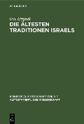 Cover-Bild zum Titel 'Die Ältesten Traditionen Israels' von 'Otto Eissfeldt'