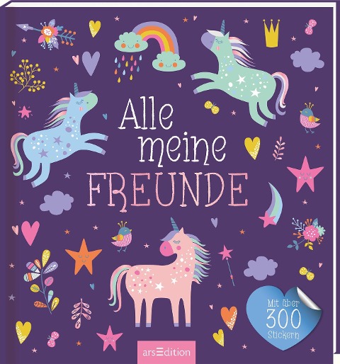 Alle meine Freunde - Einhorn - 