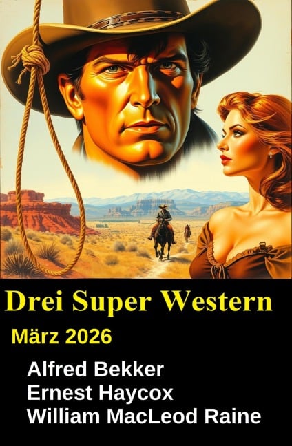 3 Super Western März 2026 - Alfred Bekker, Ernest Haycox, William Macleod Raine