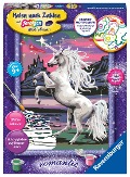 Ravensburger Malen nach Zahlen 28563 - Magisches Einhorn - Kinder ab 9 Jahren - 
