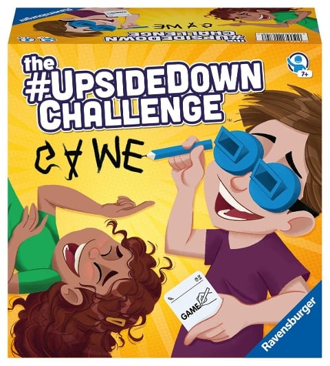 Ravensburger Kinderspiele 20672 - The #UpsideDownChallenge Game - Spaß- und Aktionsspiel für 2 bis 6 Spieler ab 7 Jahren - Zing Global Ltd.