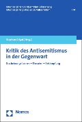 Cover-Bild zum Titel 'Kritik des Antisemitismus in der Gegenwart' von ''