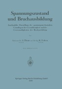Cover-Bild zum Titel 'Spannungszustand und Bruchausbildung' von 'Klaus Federn, August Thum'